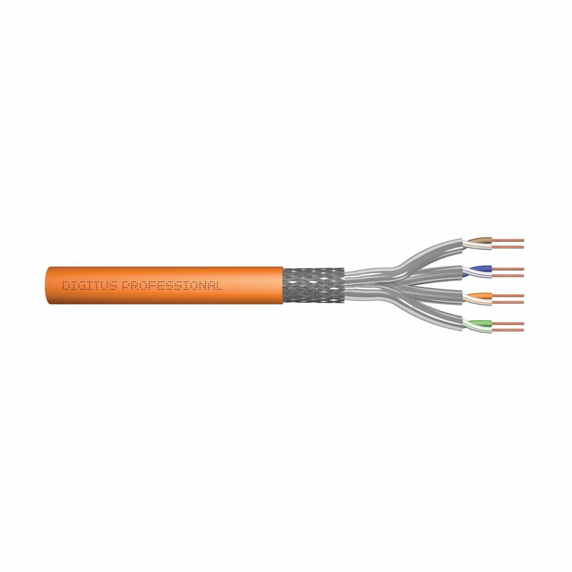 Digitus kabel CAT.7 SFTP Dca 250m oranžen DK-1743-VH-250