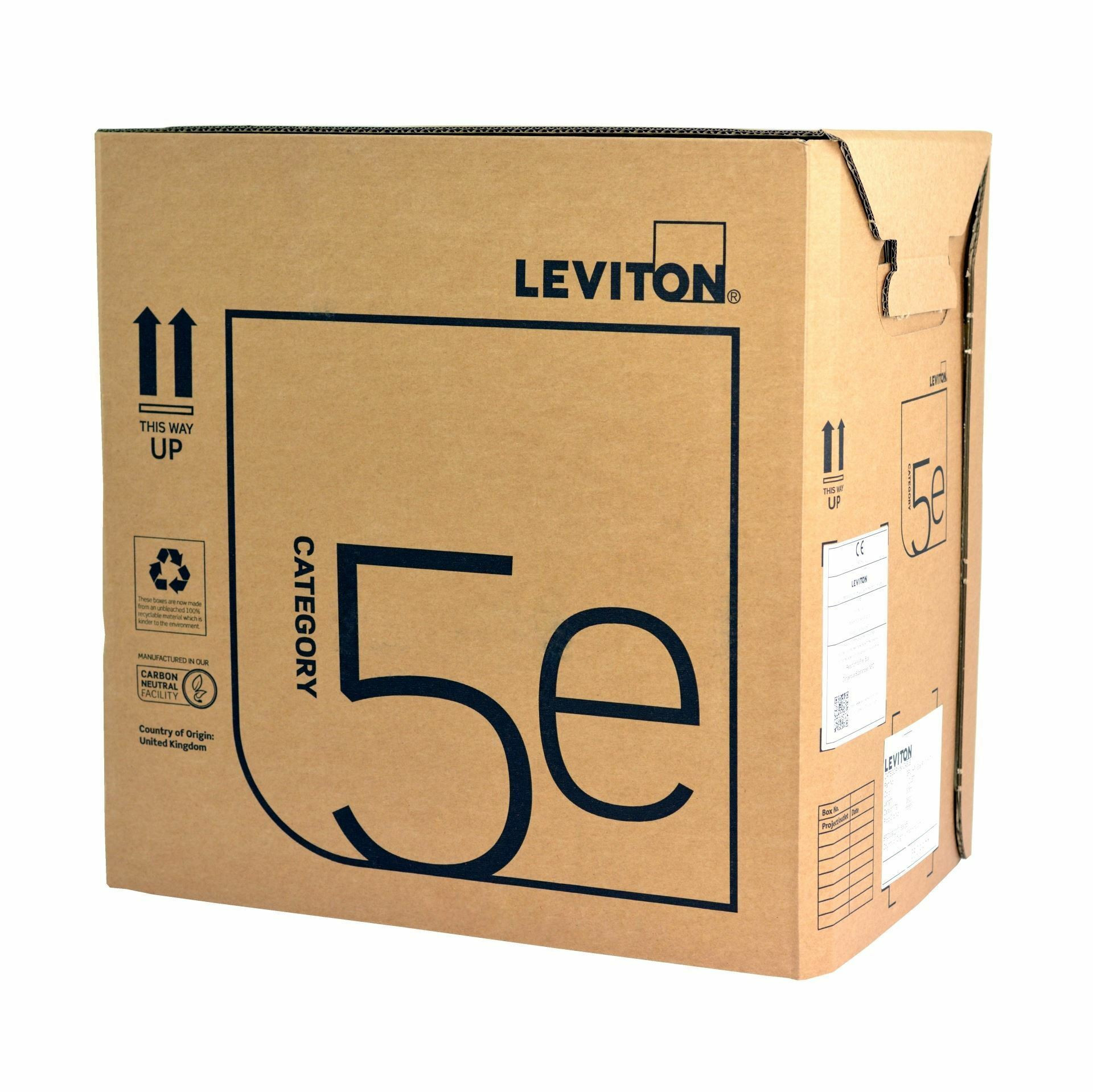 Leviton kabel CAT.5e UTP Eca 305m bel