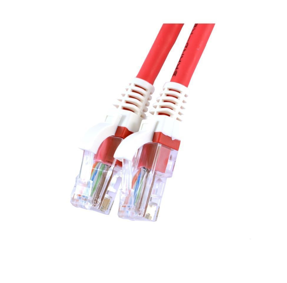 Leviton patch UTP CAT.5e  3m rdeč GPCPCU030-111HB