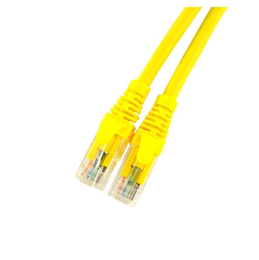 Leviton patch UTP CAT.6   2m rumen C6CPCU020-666BB