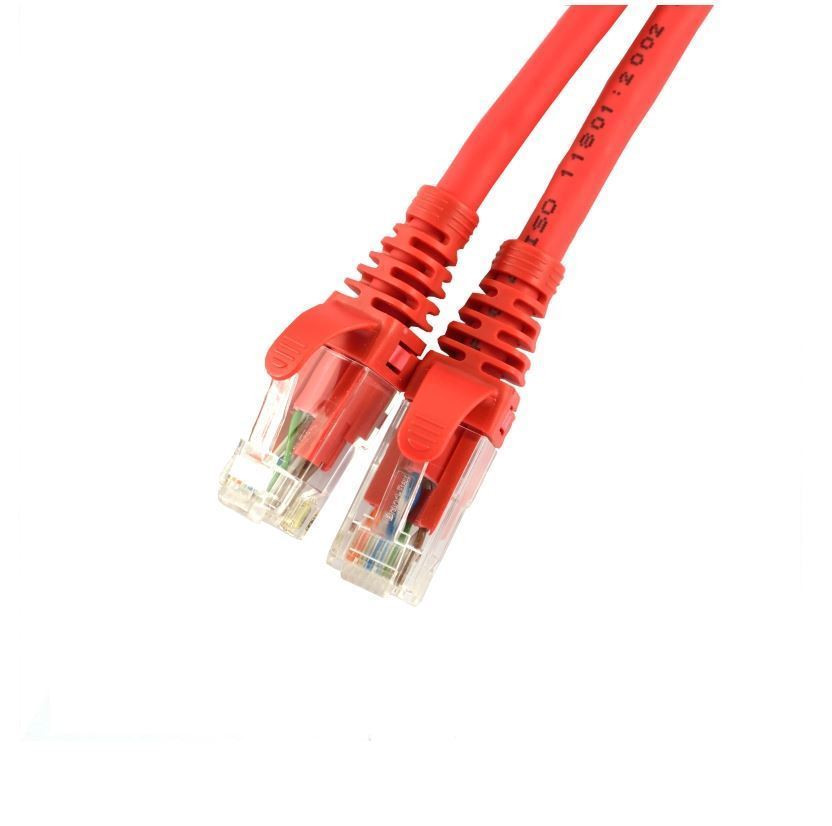 Leviton patch UTP CAT.6   2m rdeč C6CPCU020-111BB
