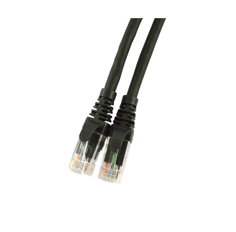Leviton patch UTP CAT.6  10m črn C6CPCU100-222BB REVA