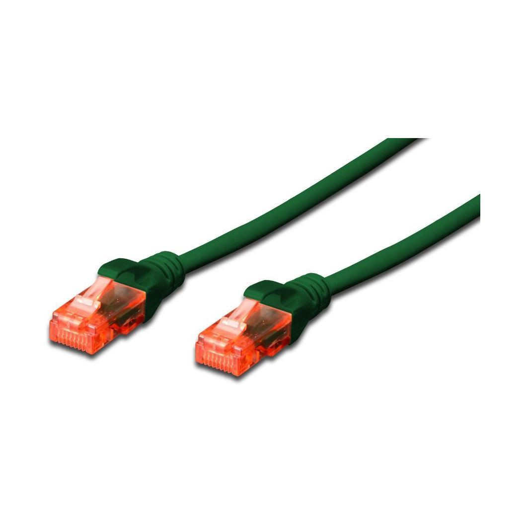 Digitus patch UTP CAT.6 10m zelen