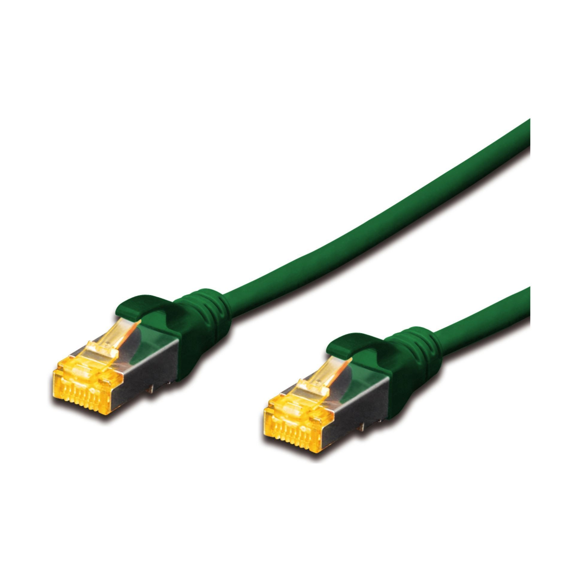 Digitus patch SFTP CAT.6A  0,5m zelen