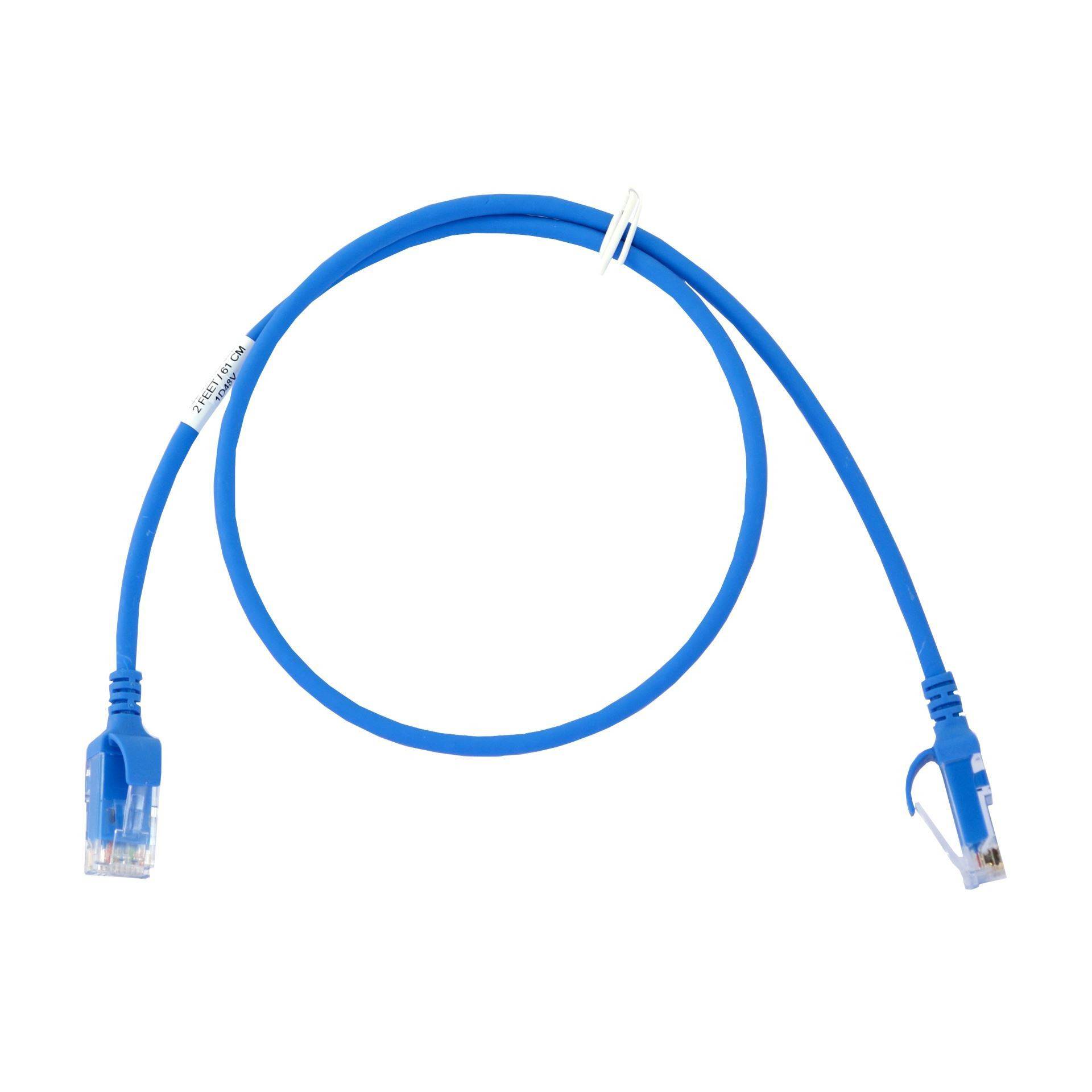 Leviton patch UTP CAT.6 0,6m moder 3,8mm HighFlex 102-6H460-02L