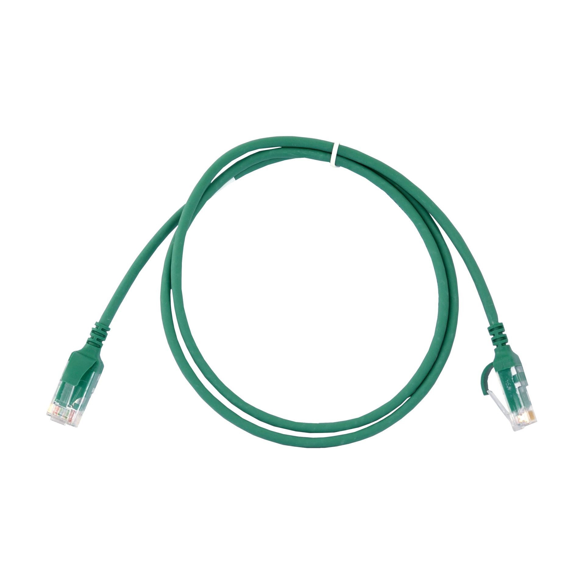 Leviton patch UTP CAT.6 0,9m zelen 3,8mm HighFlex 6H460-03G
