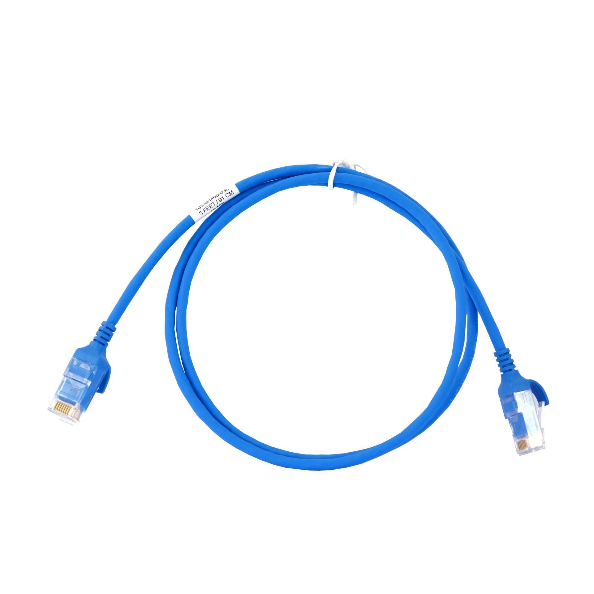 Leviton patch UTP CAT.6 3m moder 3,8mm HighFlex 107-6H460-10L