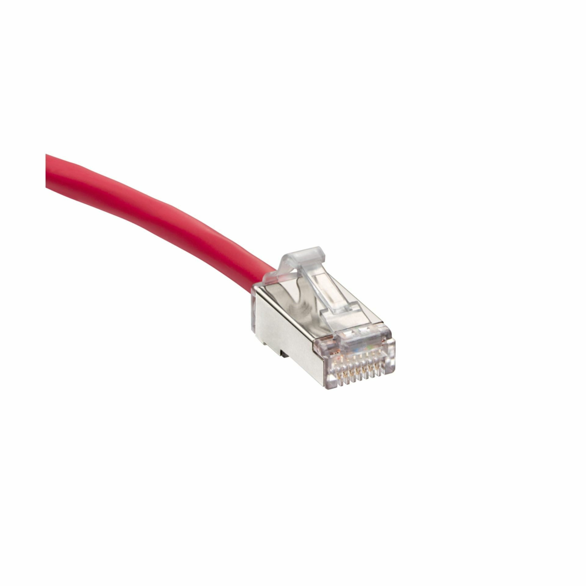Leviton patch SFTP CAT.6A  2,1m rdeč 4,7mm HighFlex 045-H6A10-07R