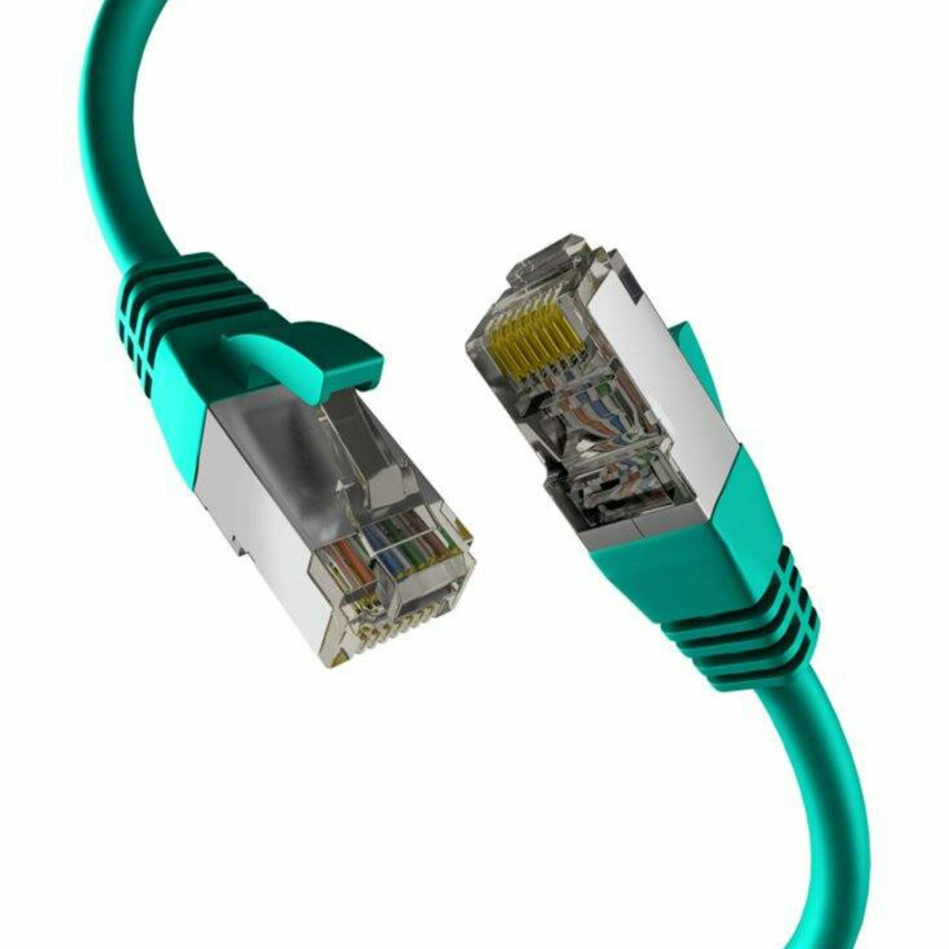 EFB patch SFTP CAT.8 PIMF  1m zelen