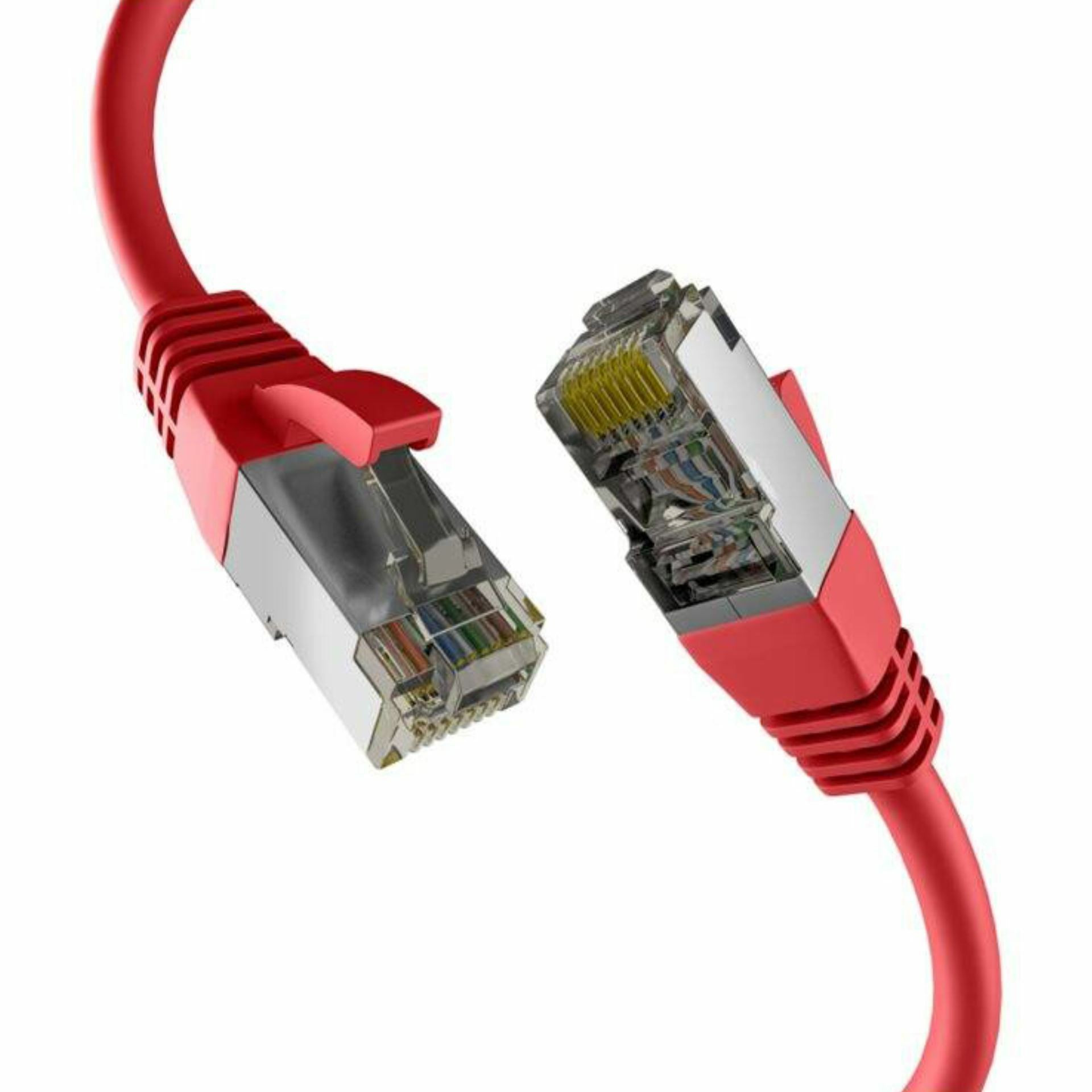 EFB patch SFTP CAT.8 PIMF  1m rdeč