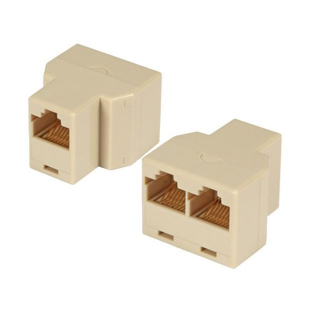 RJ45 adapter triplex 2žx1ž EFB