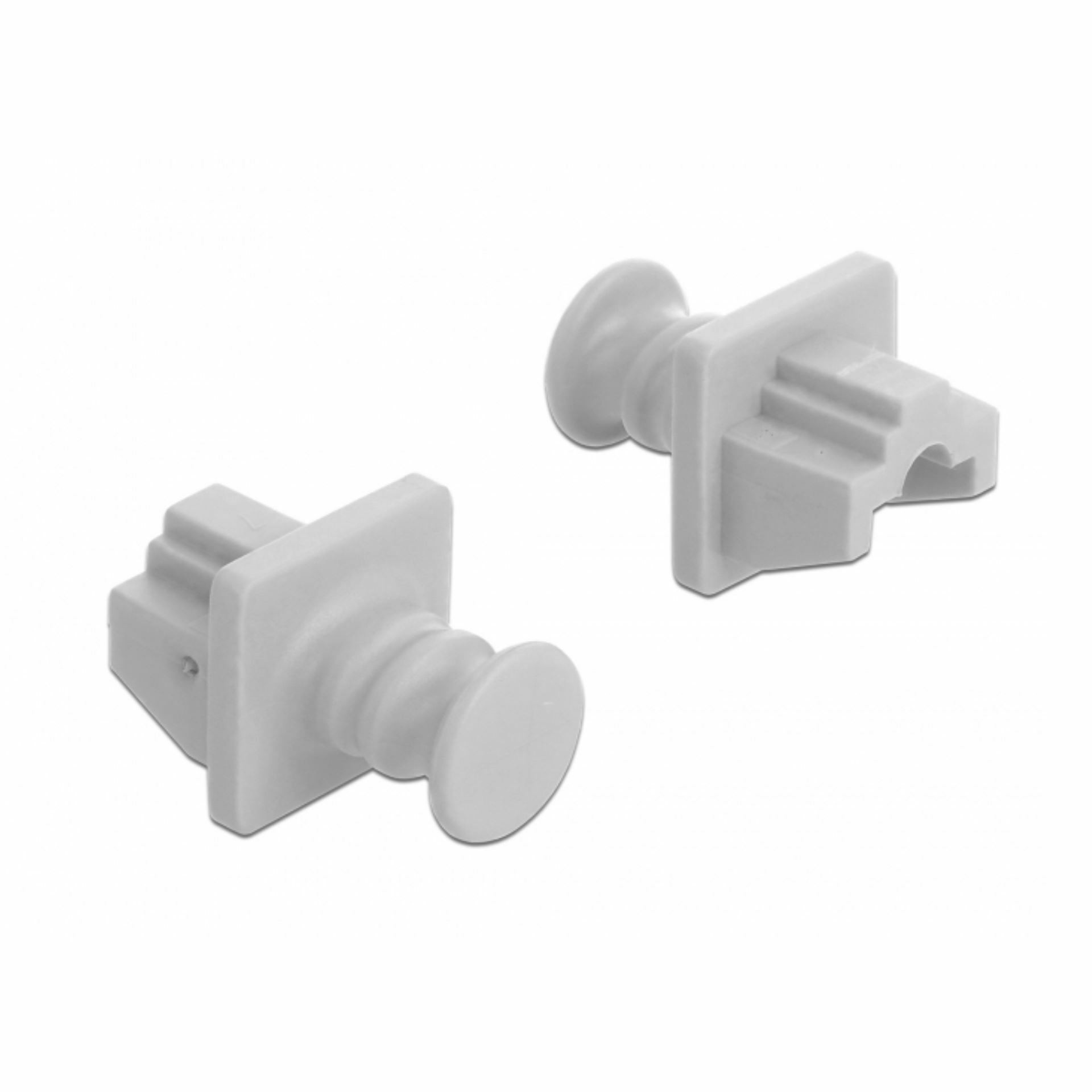 Delock protiprašna zaščita za RJ45 priključke bela pak/10 86507