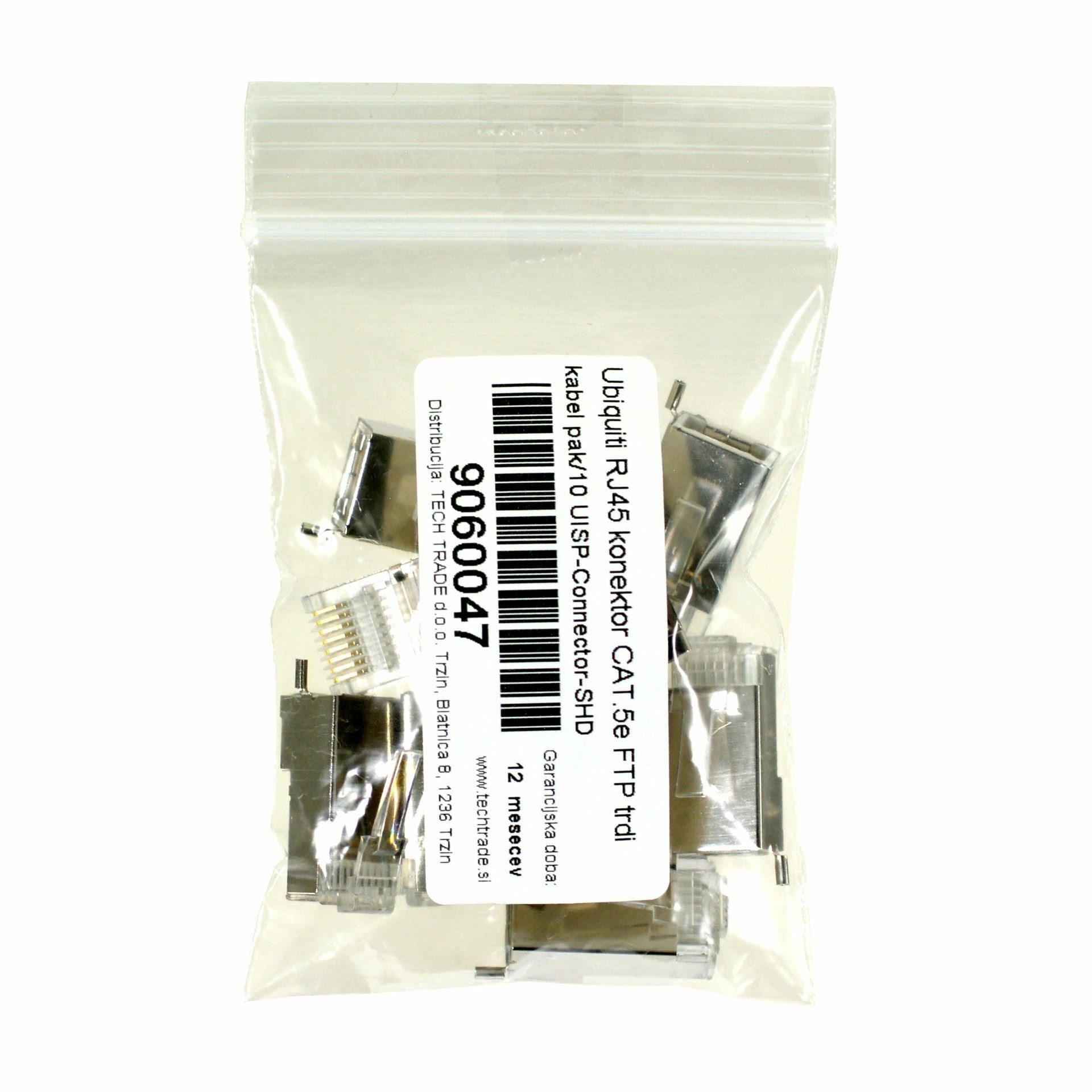 Ubiquiti RJ45 konektor CAT.5e FTP trdi kabel pak/10 UISP-Connector-SHD