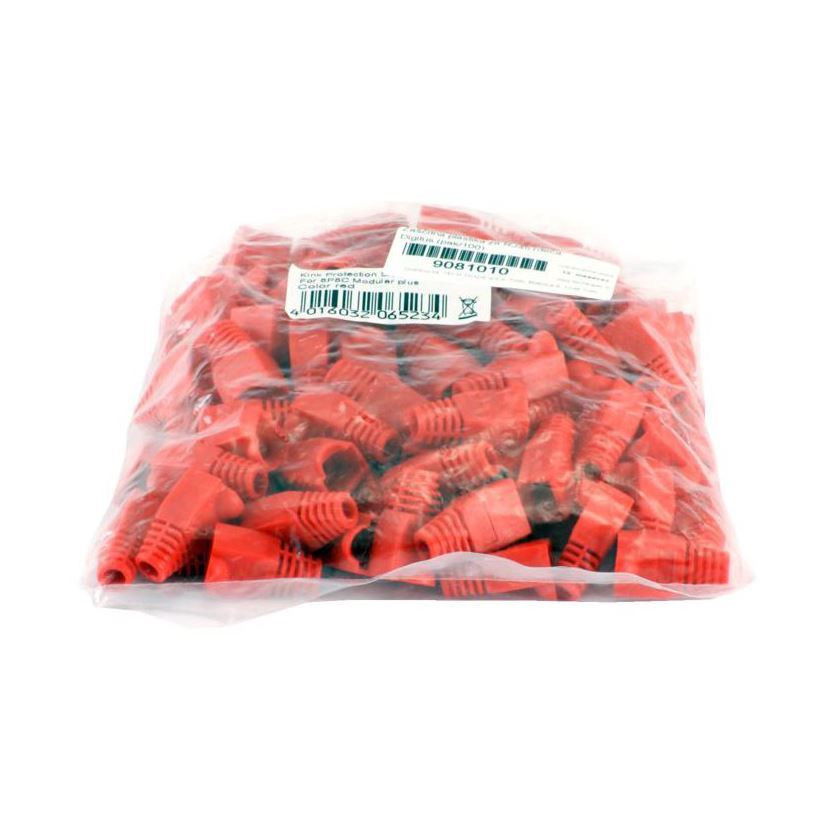 Digitus zaščita za RJ45 konektorje rdeča A-MOT/R 8/8 (pak/100)
