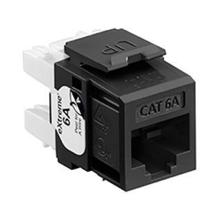 Modul Cat.6A UTP 110 eXtreme črn Leviton