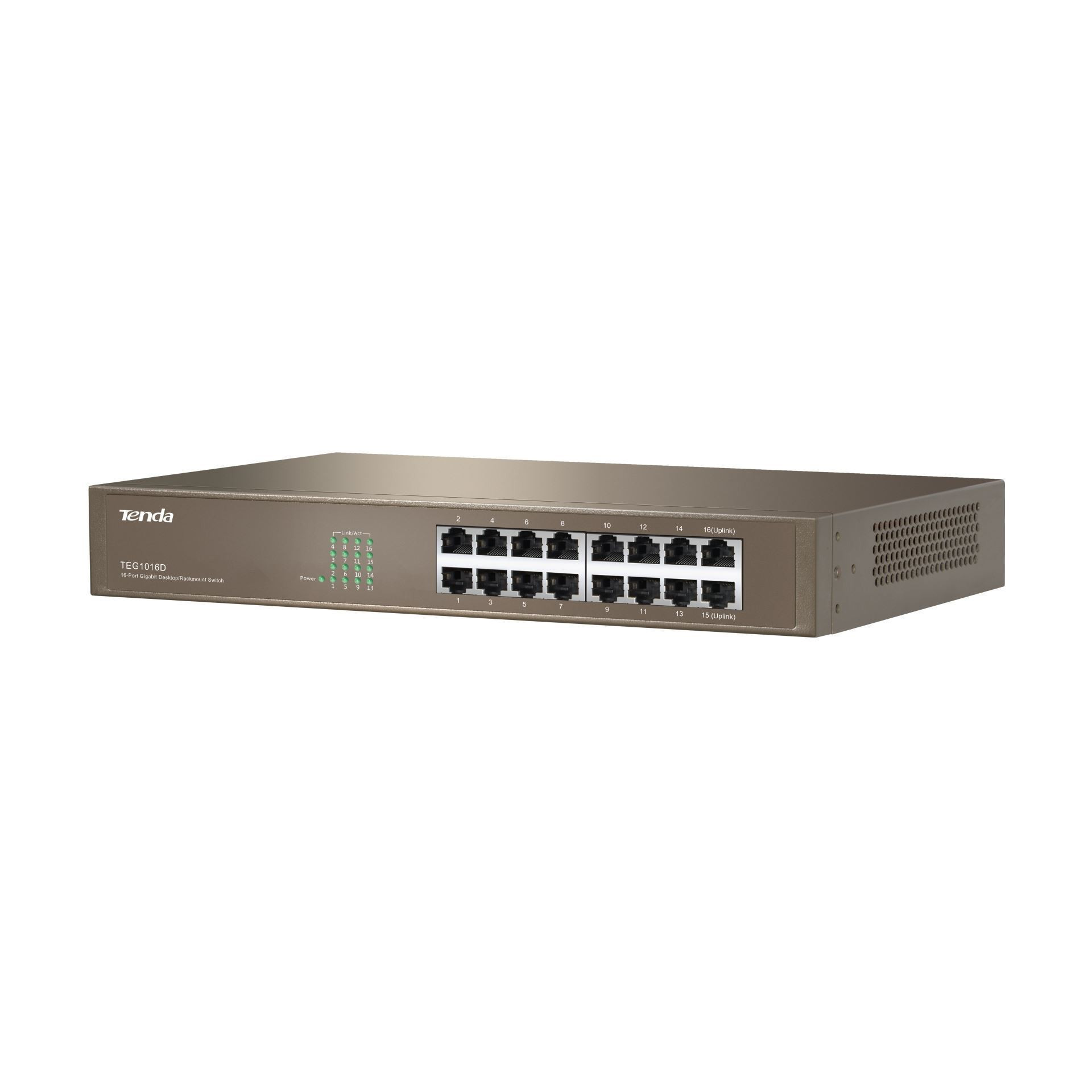 Tenda stikalo Giga 16-port rack/namizni TEG1016D