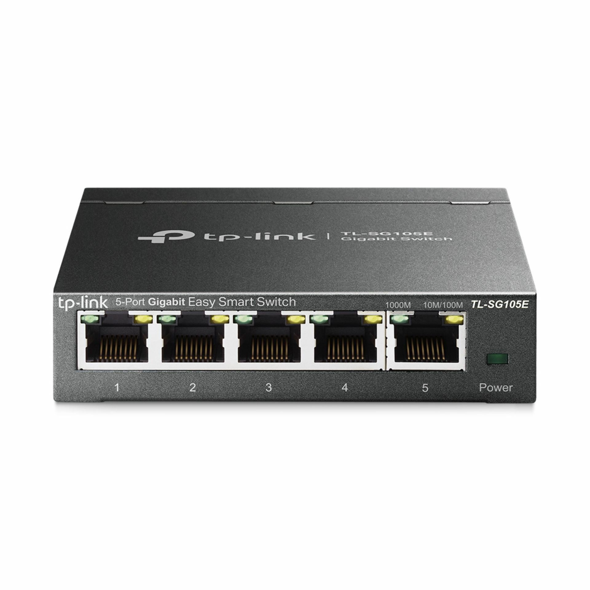 TP-Link stikalo Giga  5-port Easy Smart SG105E kovinsko ohišje