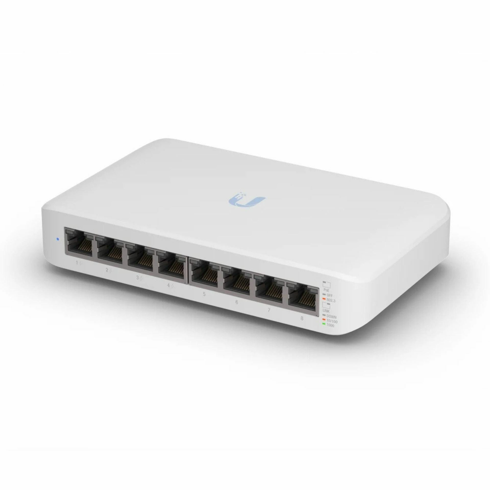 Ubiquiti stikalo Giga  8-port 4x PoE Unifi USW-Lite-8-POE