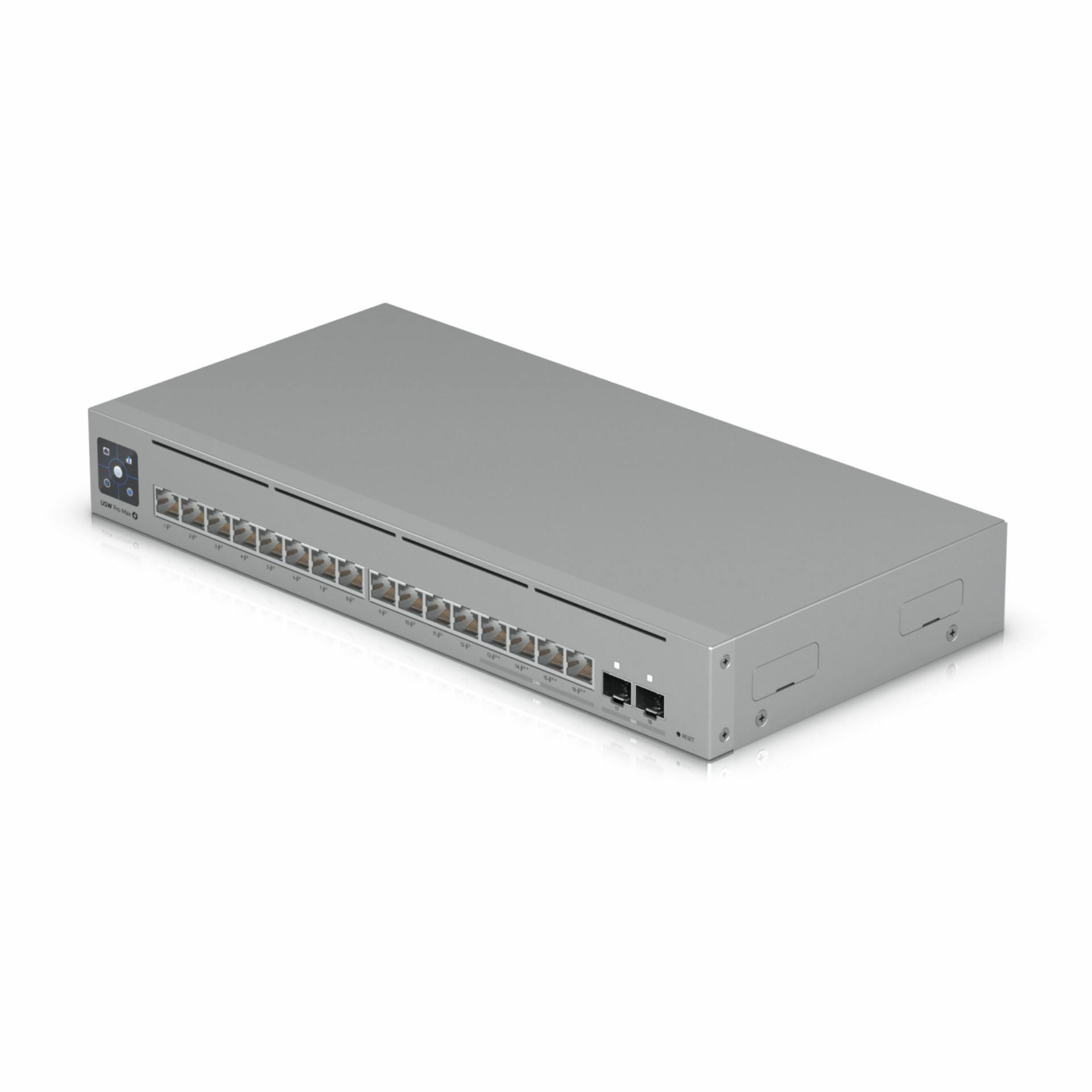 Ubiquiti stikalo 16-port 4x 2,5 Giga 12x Giga 2xSFP+ managed USW-PRO-MAX-16