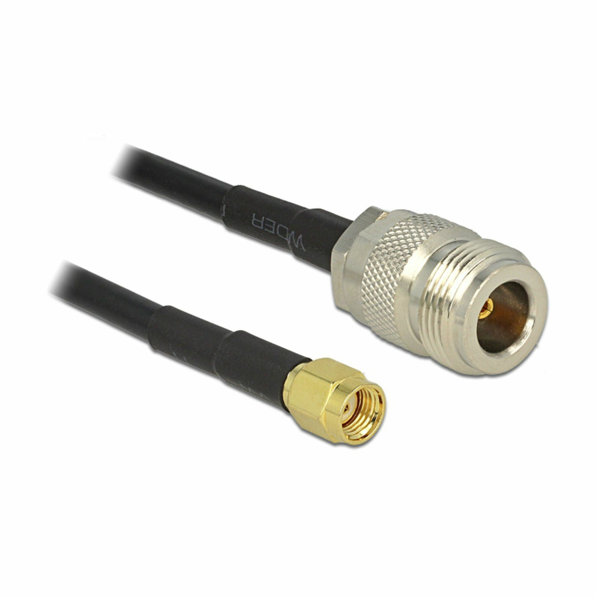 Delock brezžična antena-kabel N-TIP m/ rpsma 1m 88684