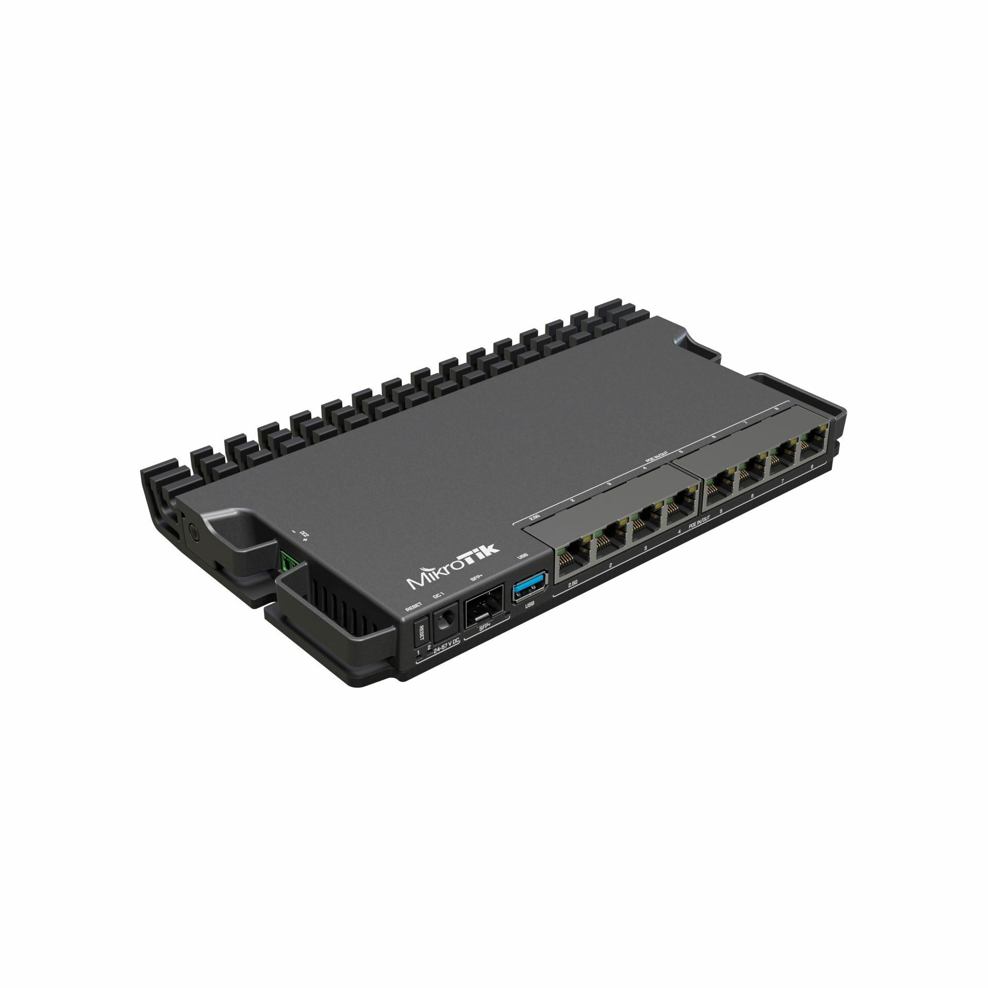 Mikrotik usmerjevalnik   7-port Giga PoE 1x2.5G 1xSFP+  RB5009UPr+S+IN