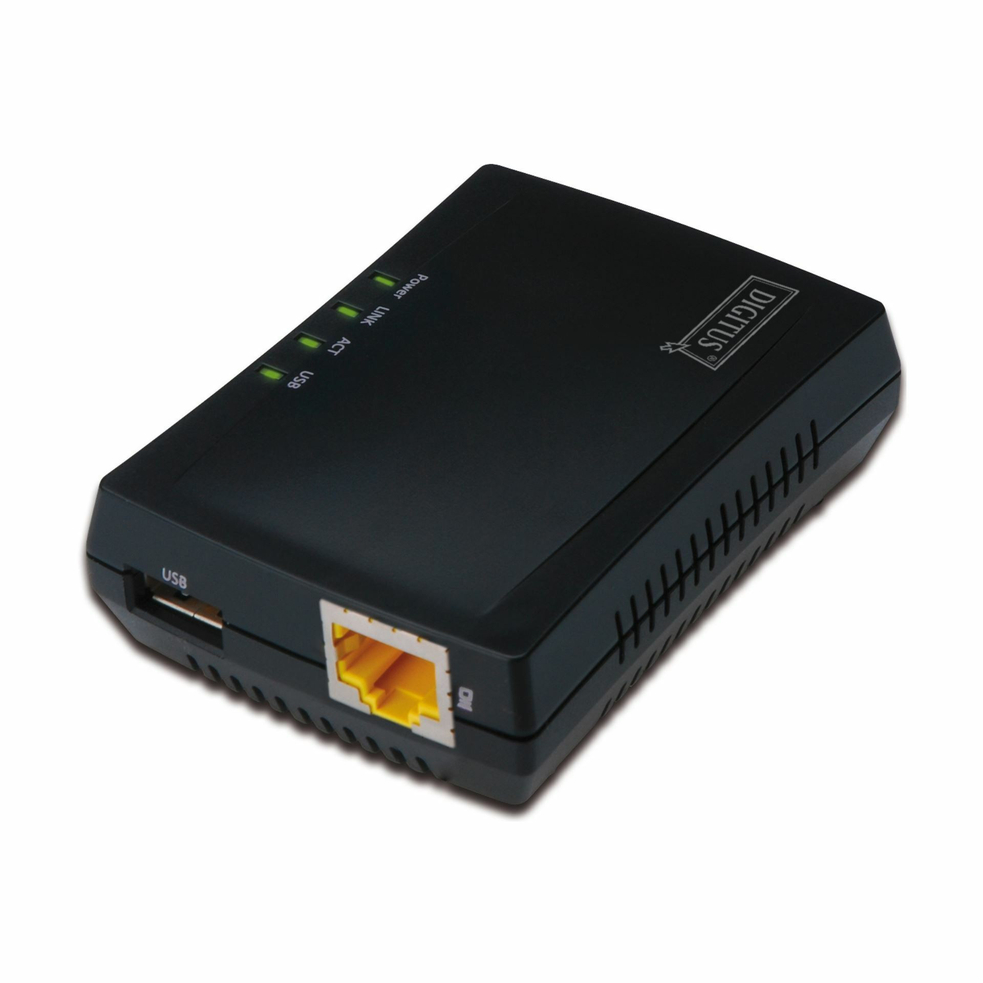 Digitus mrežni multifunkcijski strežnik 1xUSB DN-13020  črn