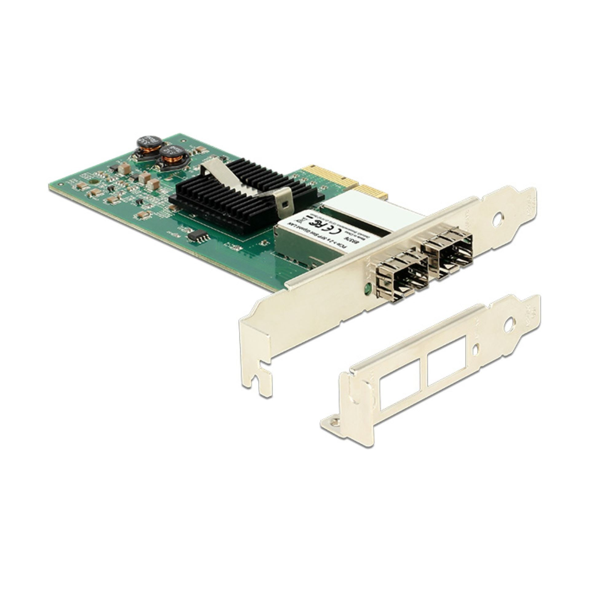 Delock mrežna kartica PCIe 2xSFP 89376