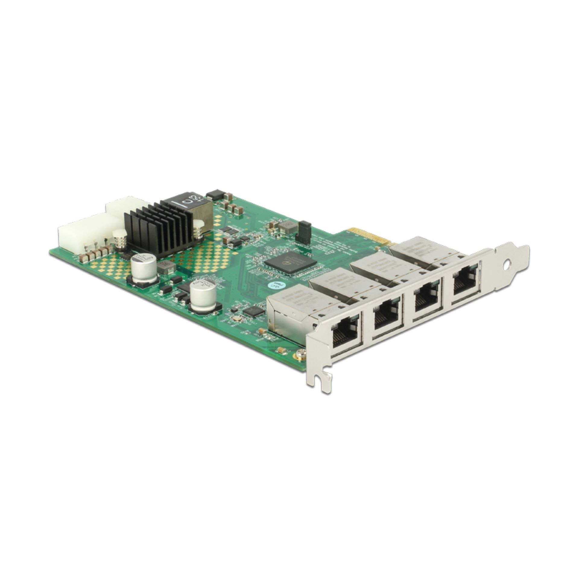 Mrežna kartica Giga 10/100/1000 PCI Express 4xRJ45 Delock