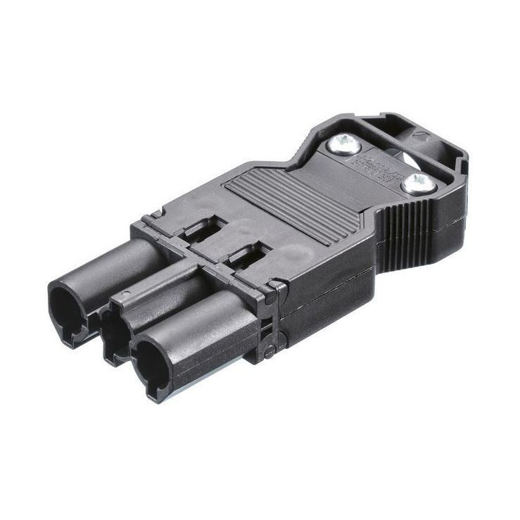 Bachmann napajalni konektor GST 18/3 Ž črn 375.504