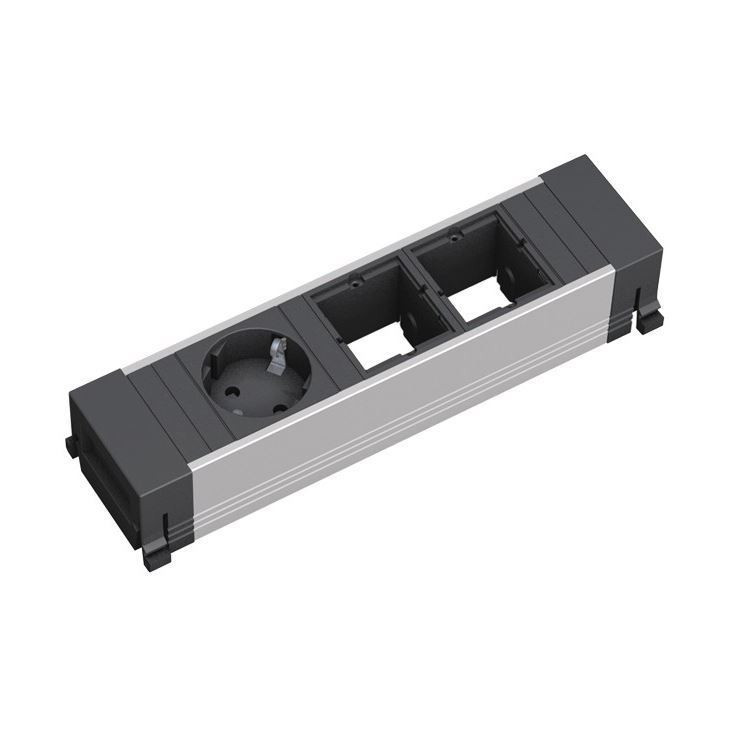 Bachmann POWER FRAME vgradni razdelilec 217mm 1x220V, 2xprazen 916.001