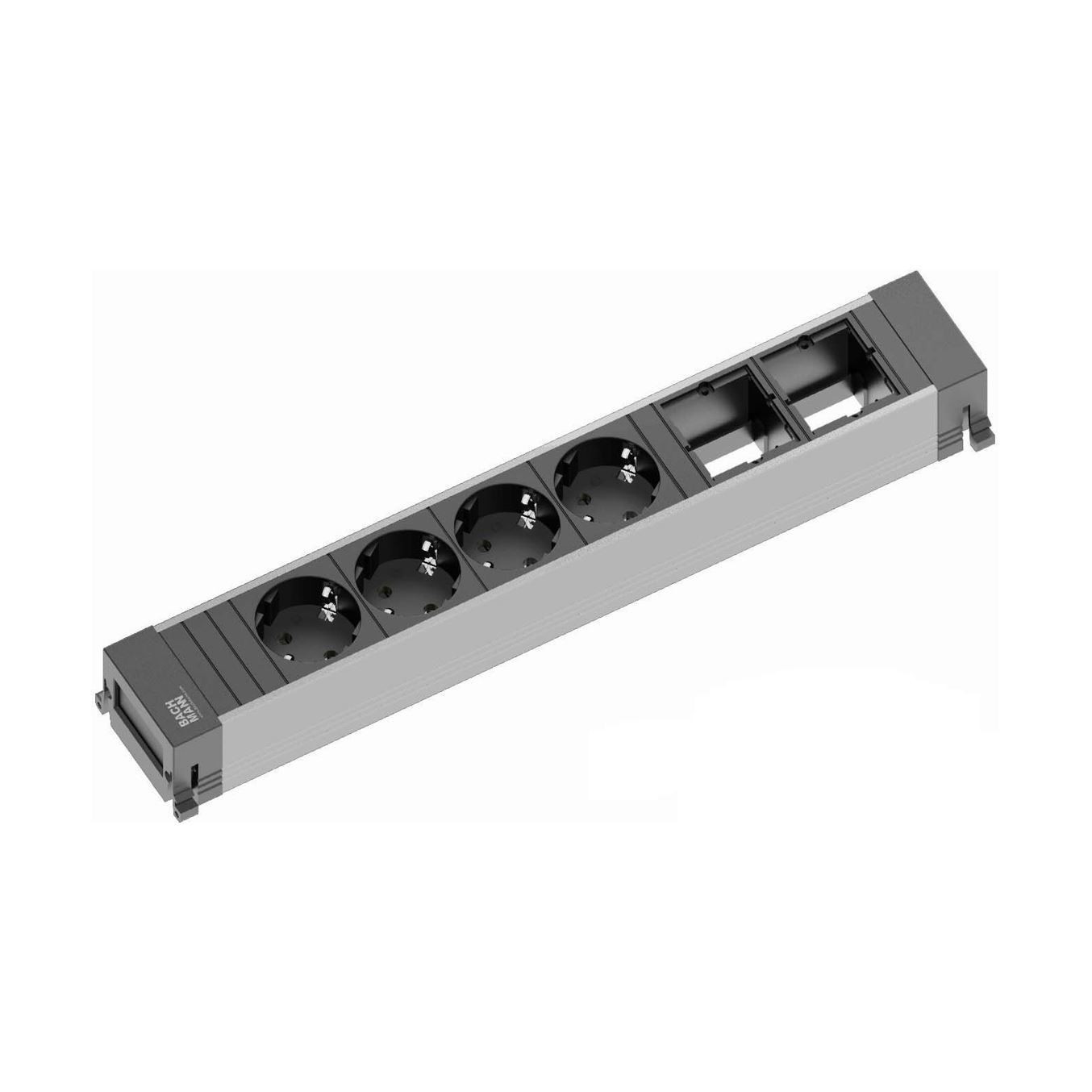 Bachmann POWER FRAME vgradni razdelilec 350mm 4x220V, 2xprazen 916.030