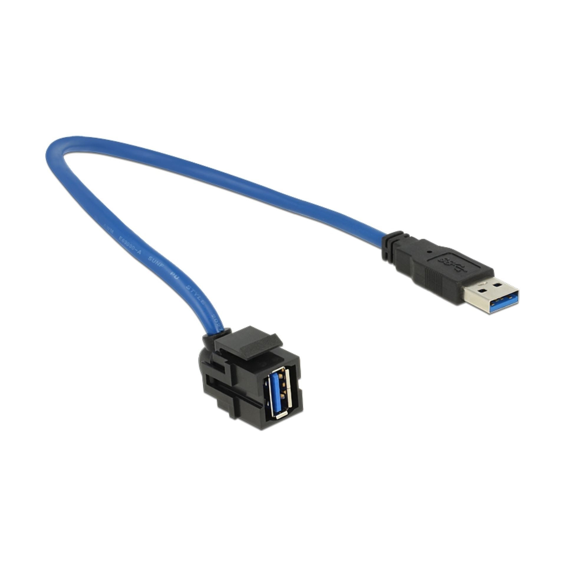 Delock modul USB Ž/M 20cm 250° USB 3.0 86375