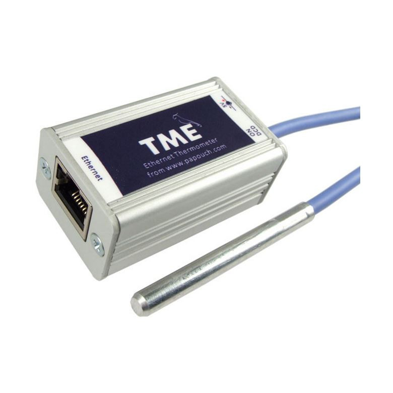 Termometer ethernet TCP/IP, TME_C_EU