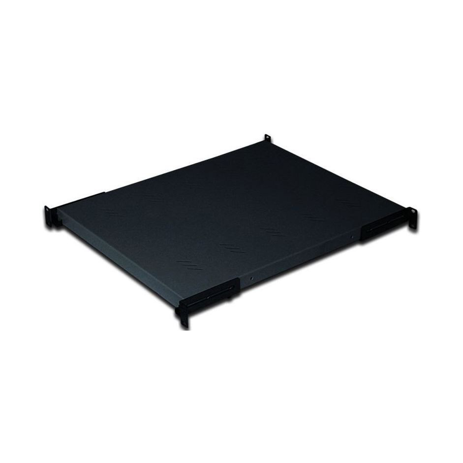 Triton polica rack 1U 450mm -  80kg črna