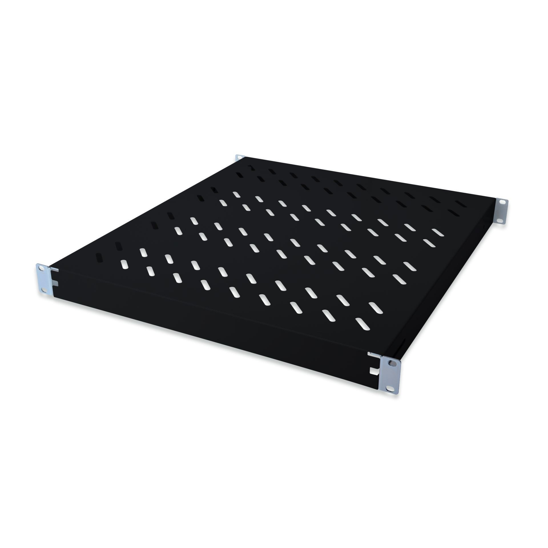Digitus polica rack 1U 500-700mm črna DN-97647