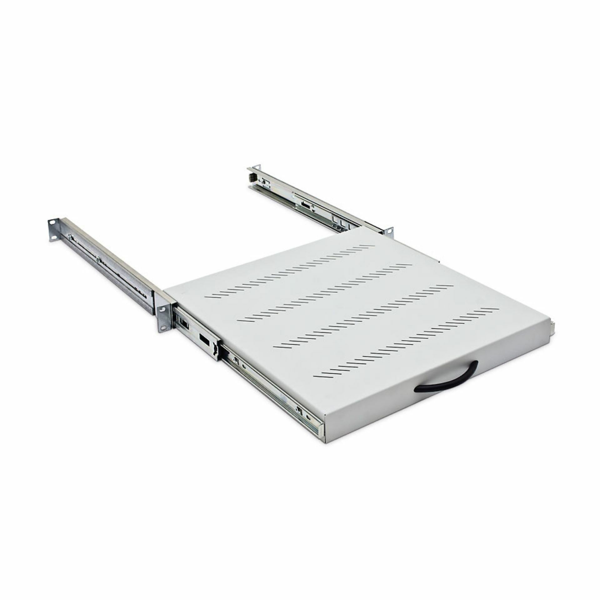 Triton polica rack izvlečna 650mm 45kg siva
