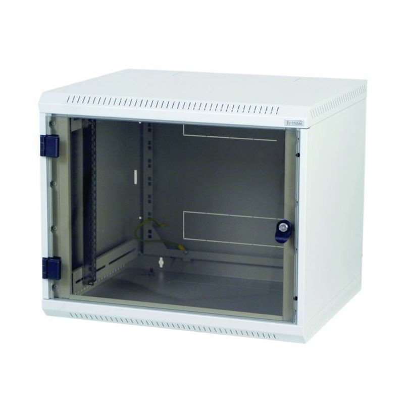 Triton kabinet zidni 12U 635 600x400 siv sestavljen