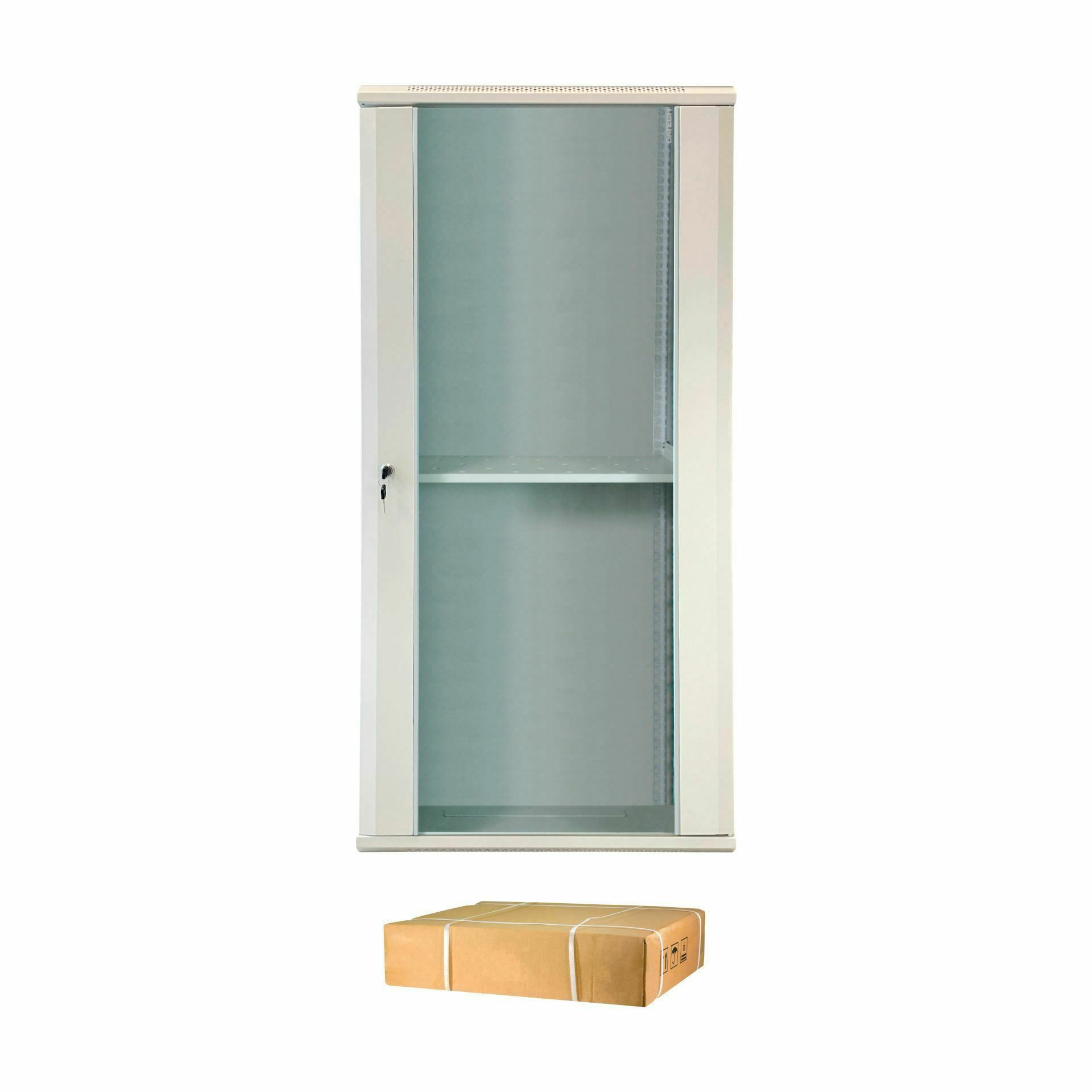 DATECH zidni kabinet 27U 1388 600x600 siv + polica DP.6627.9000
