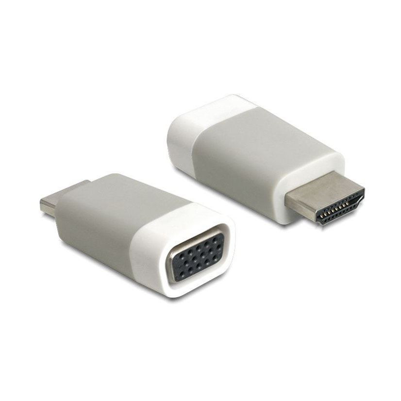 Delock adapter HDMI M - VGA Ž Aktivni 65472