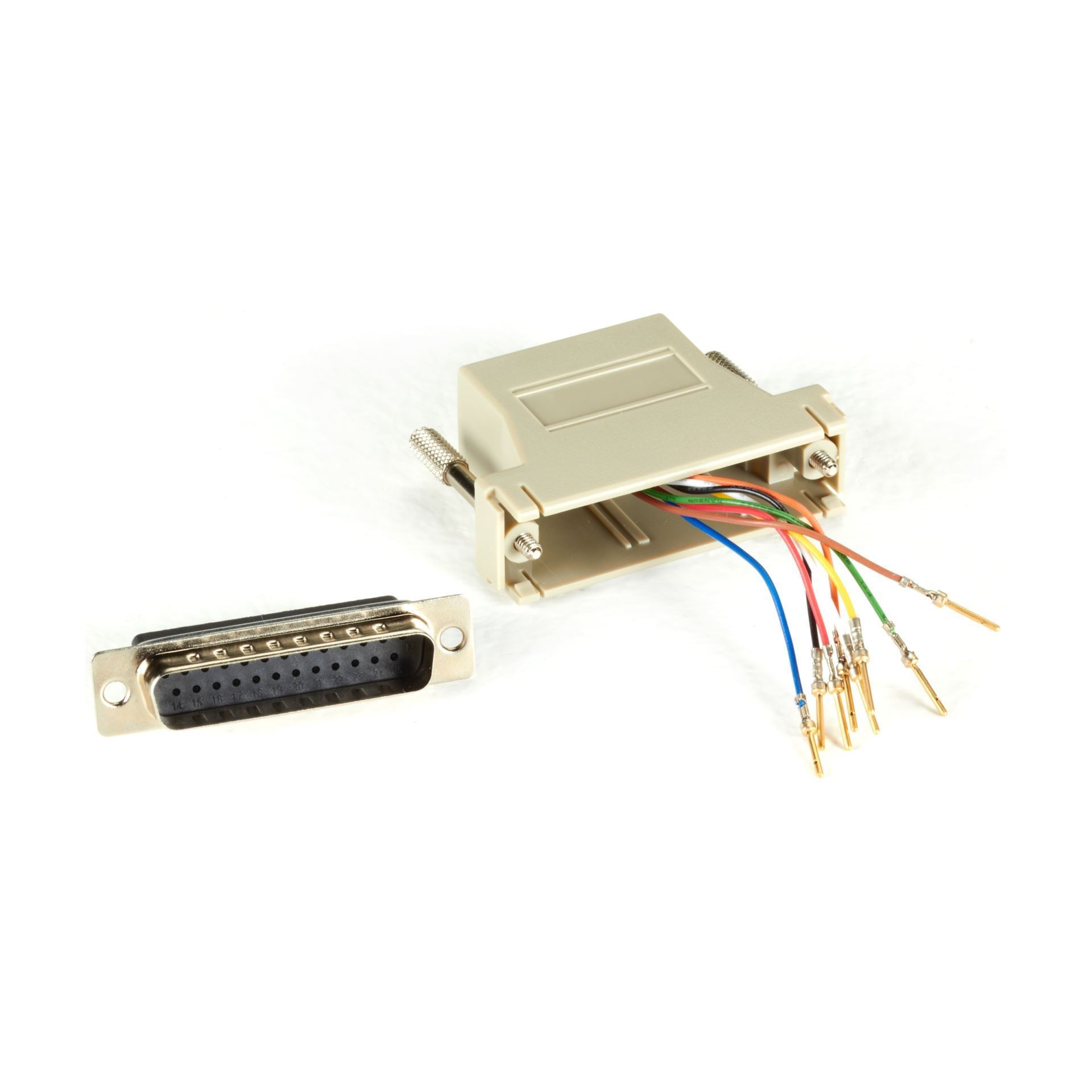 Adapter DB25M-RJ45