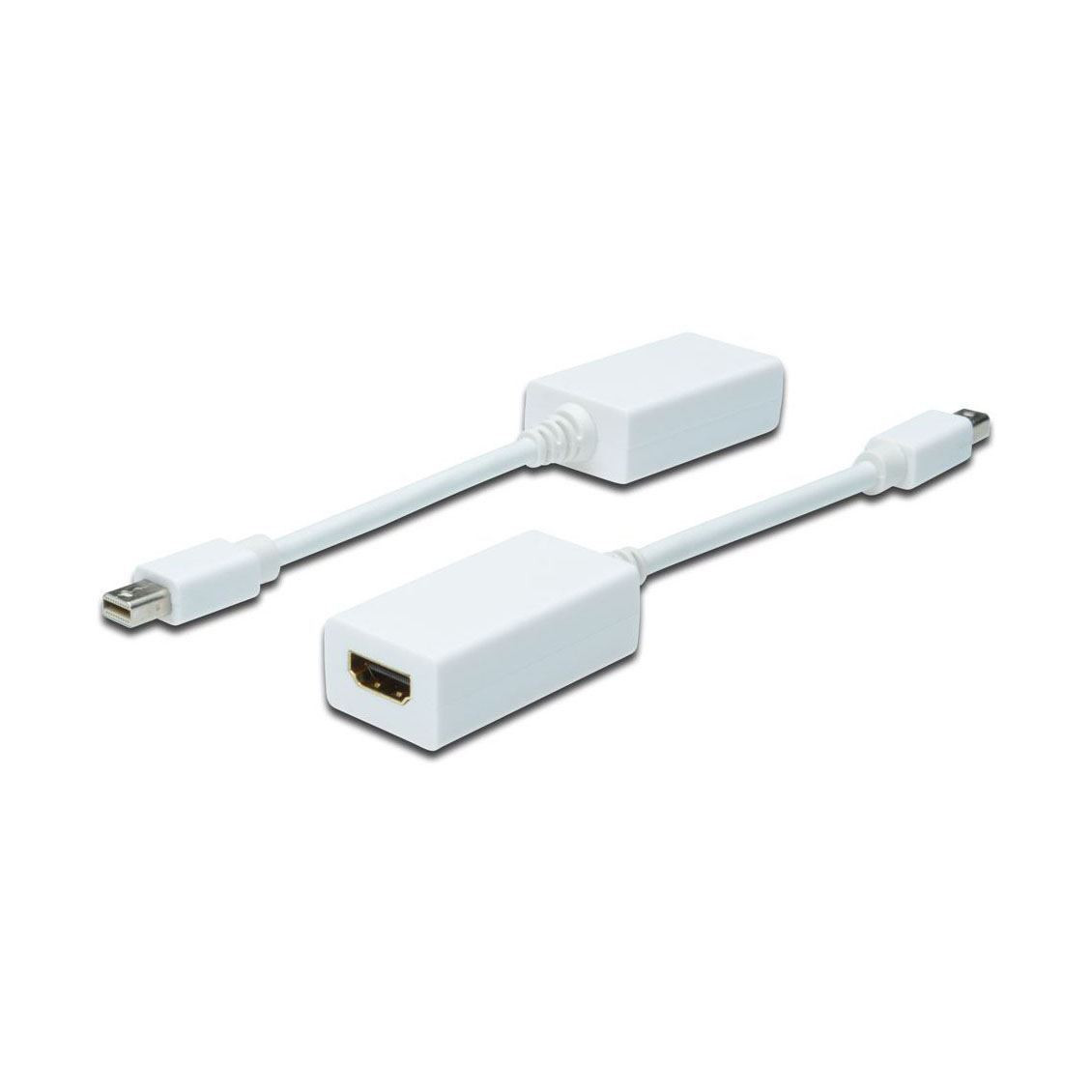 Digitus adapter DisplayPort mini - HDMI + Avdio bel AK-340411-001-W
