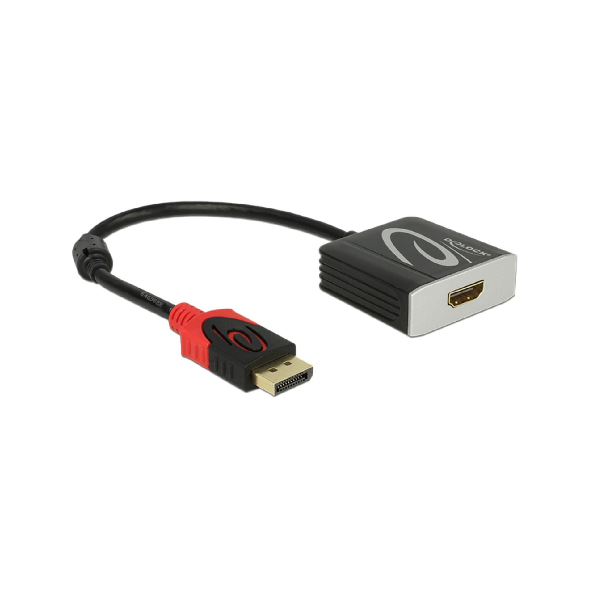 DisplayPort - HDMI adapter aktivni 4K 60Hz 20cm Delock