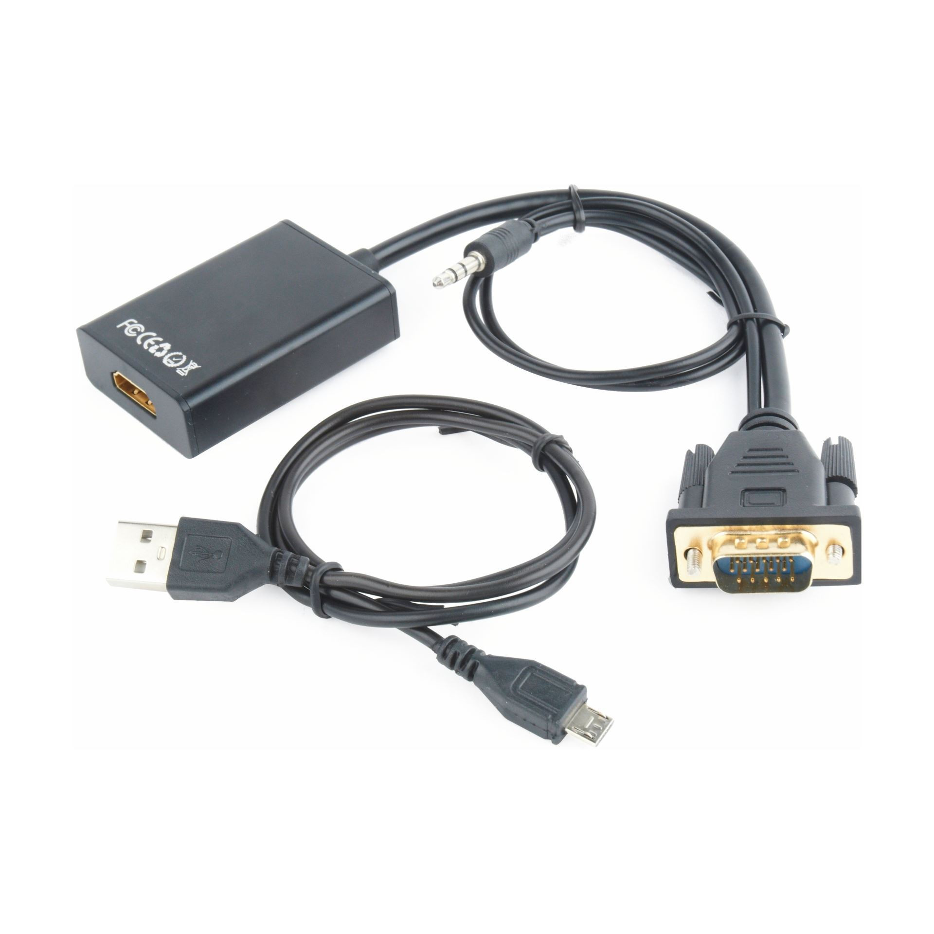 Cablexpert adapter VGA M-HDMI Ž+avdio A-VGA-HDMI-01