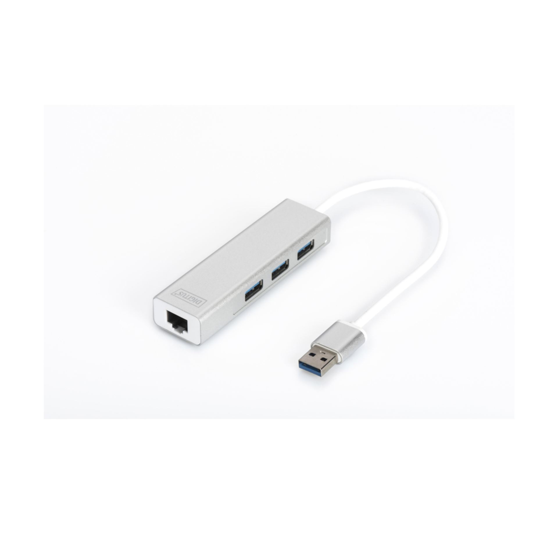 Digitus pretvornik USB 3.0-Mrežni UTP Giga+Hub USB DA-70250-1