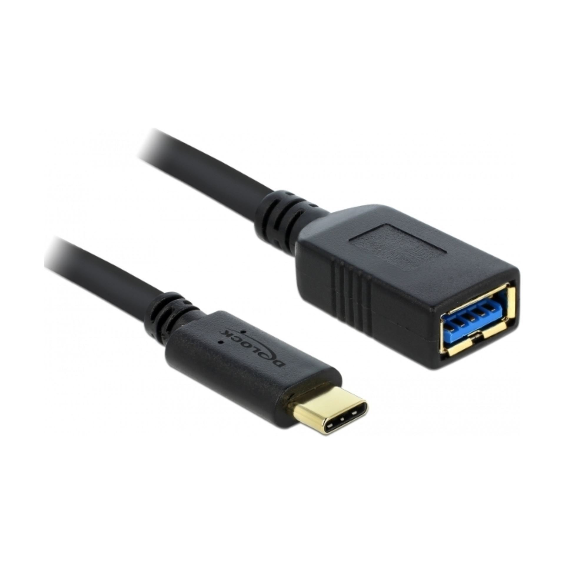Adapter USB 3.1 Tip-C M - USB-A Ž 3A Delock
