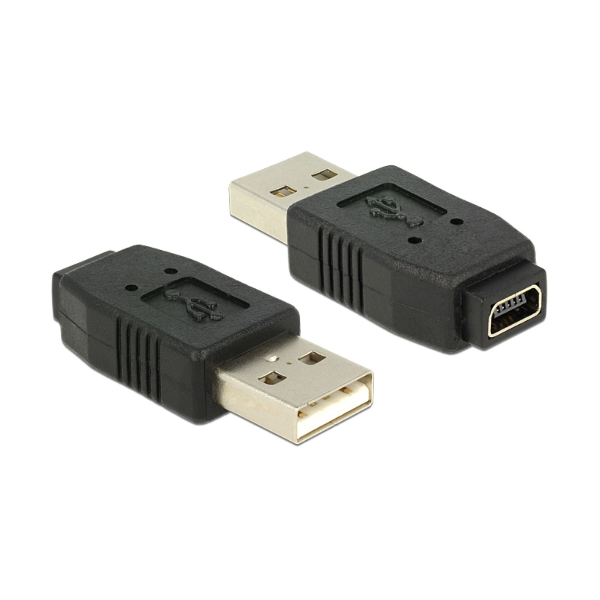 Adapter USB mini Ž - USB-A M Delock