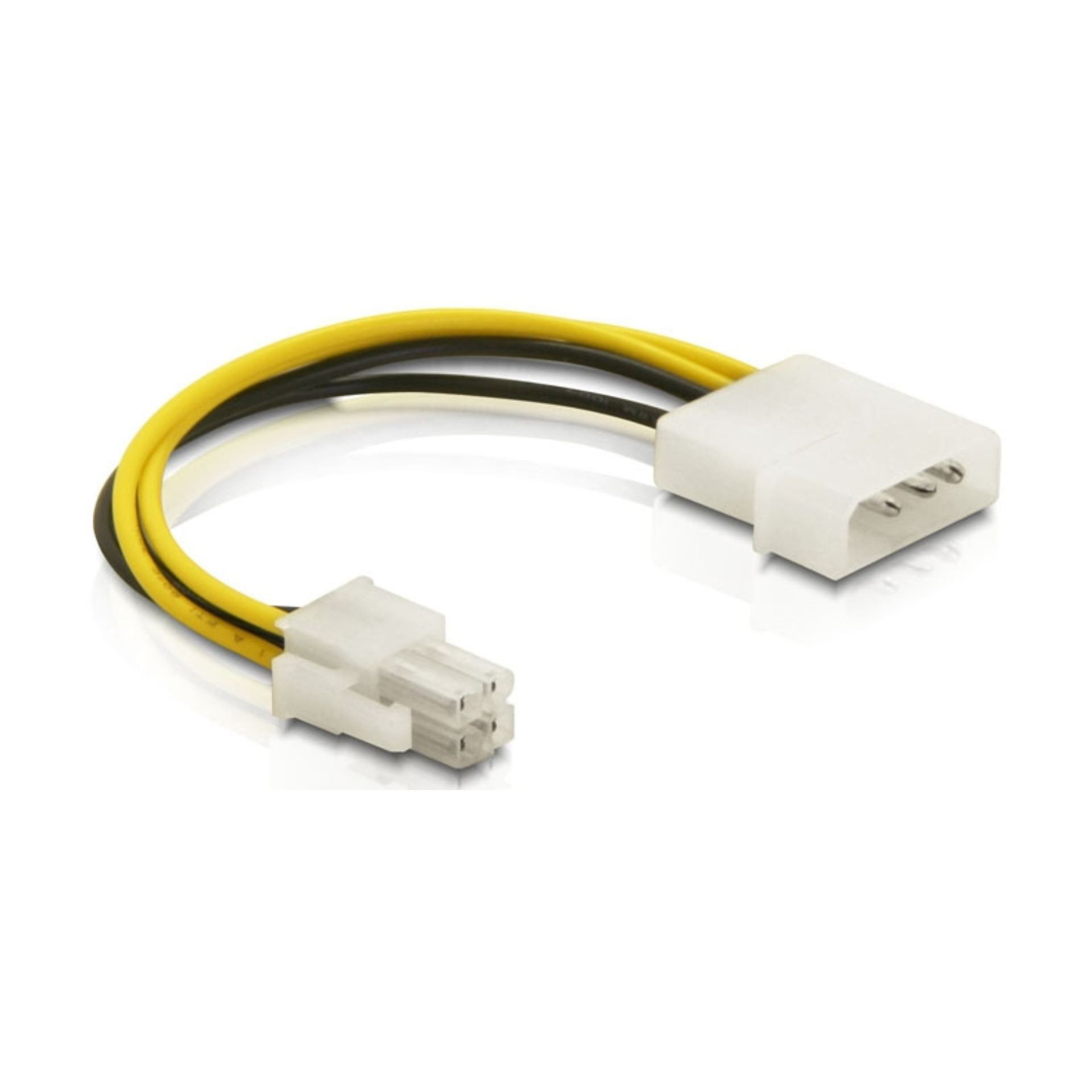 Adapter DC 4pin - Molex M 0,15m Delock