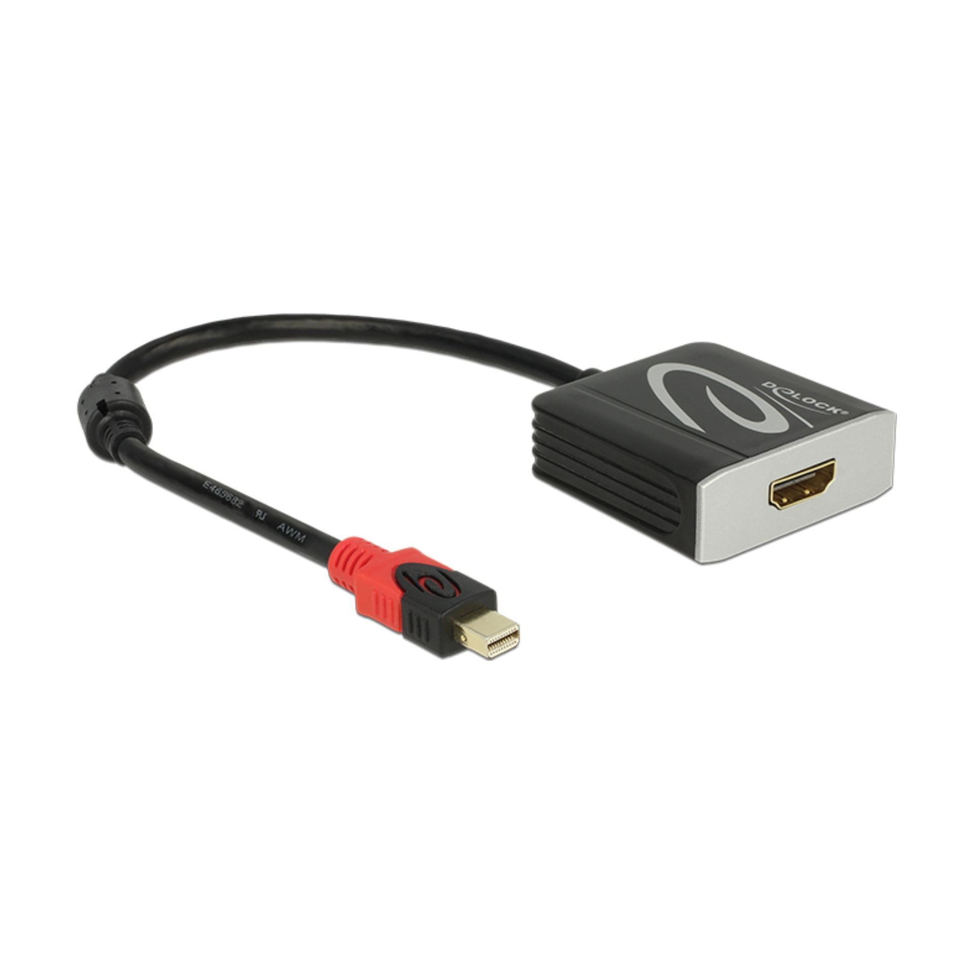 DisplayPort mini-HDMI adapter aktivni 4K 60Hz Delock