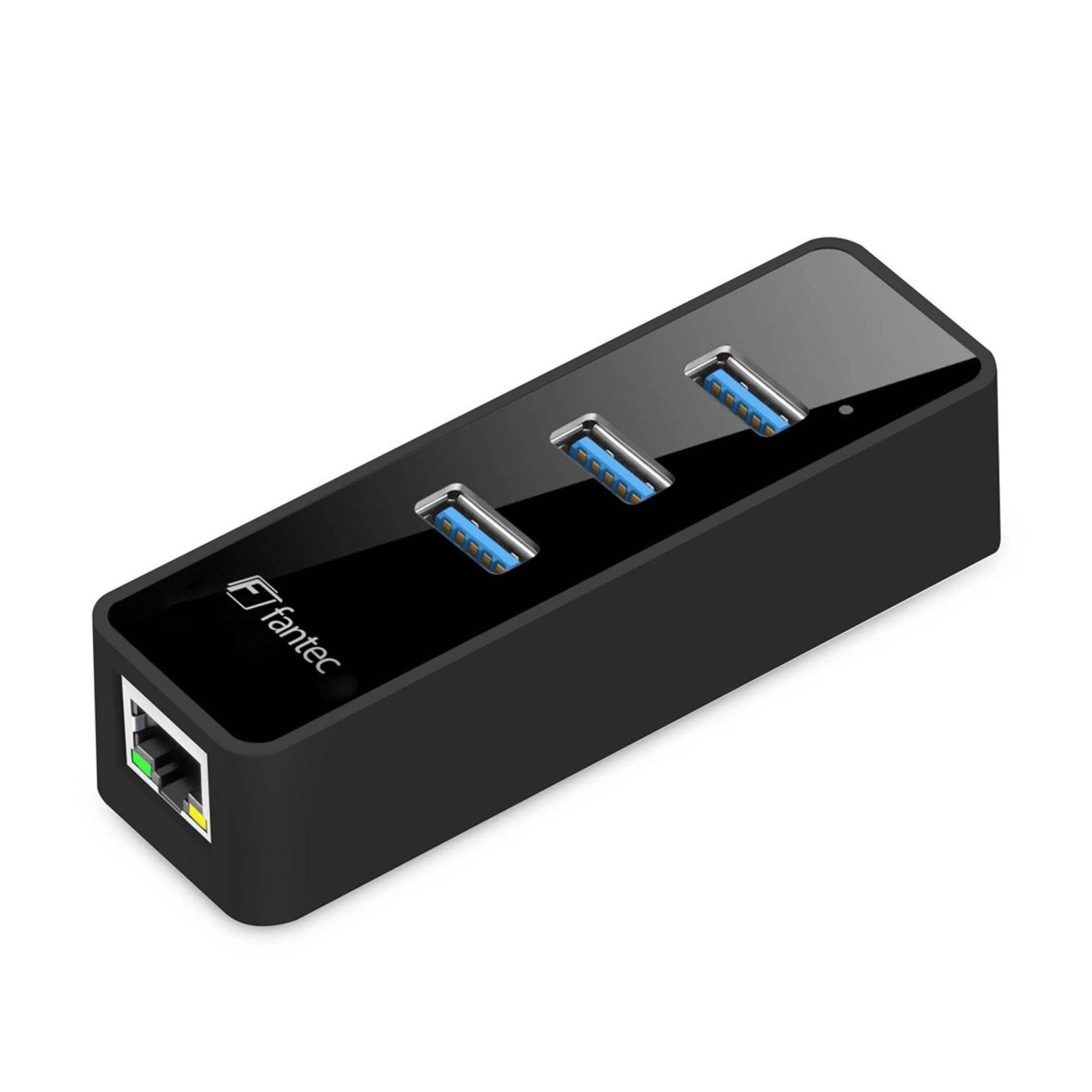 Pretvornik USB 3.0 - Mrežni UTP GIGA 10/100/1000 Mbps +Hub USB Fantec