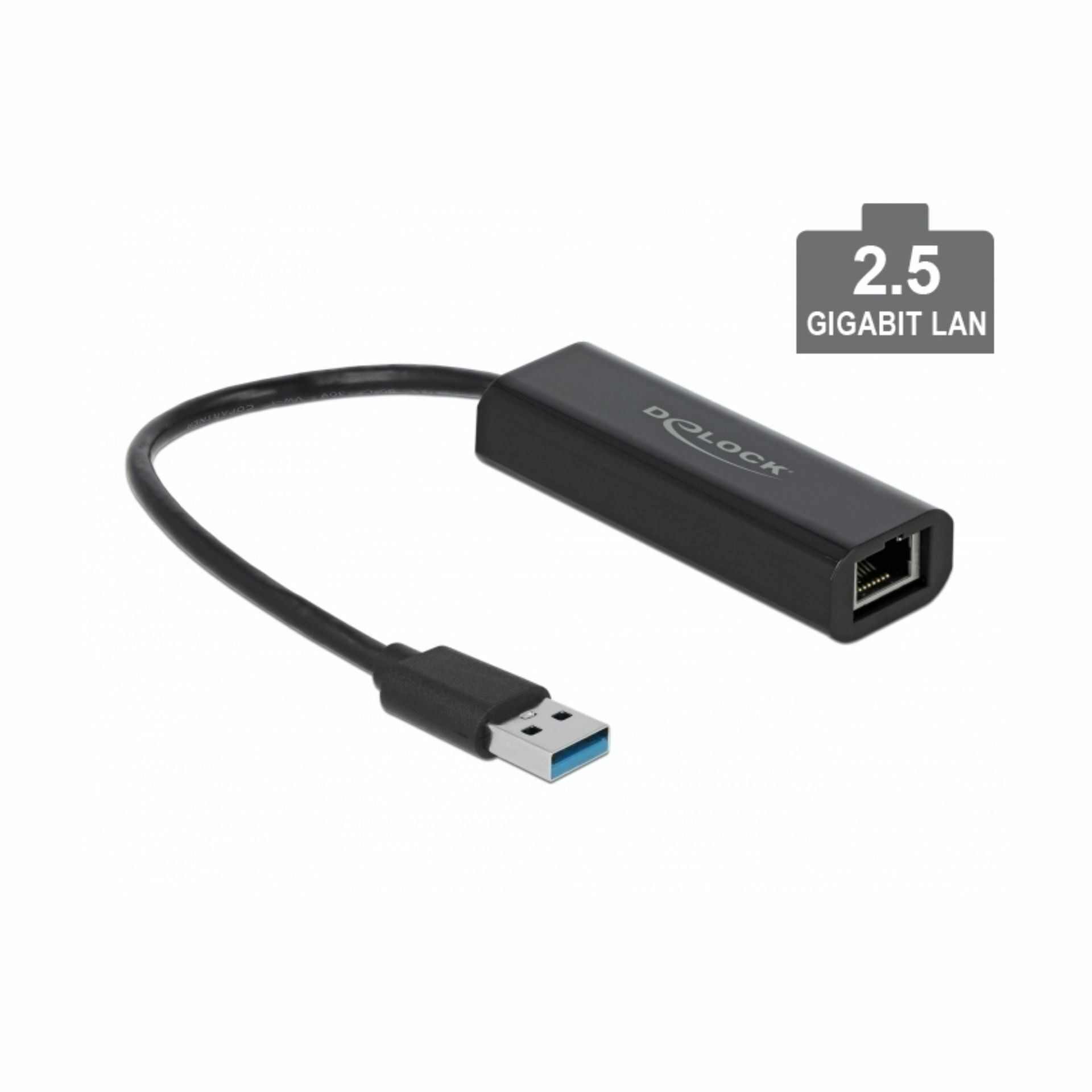 Pretvornik USB 3.1 Tip-A - Mrežni UTP 2.5Gbps Delock